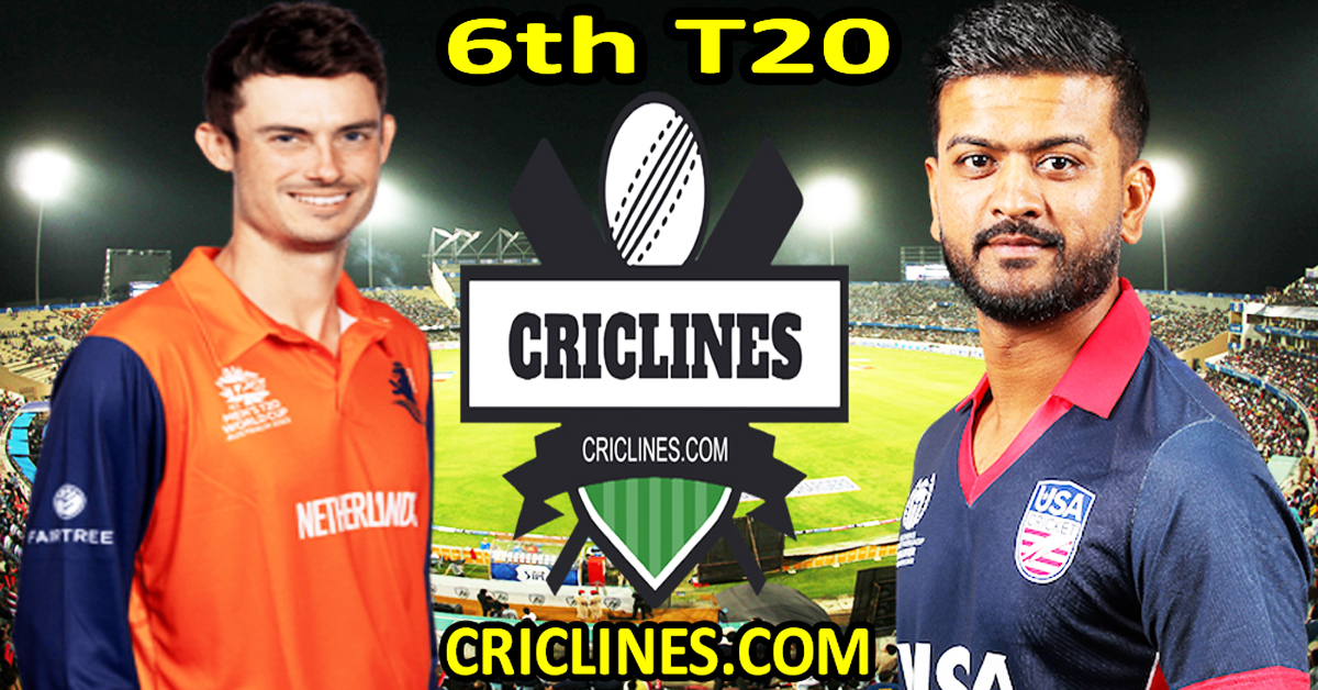 Today Match Prediction-Netherlands vs United States-Dream11-Netherlands T20 Tri-Series 2024-6th Match-Who Will Win