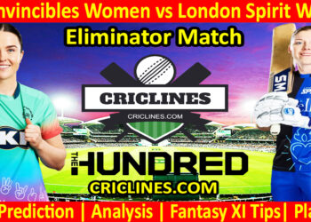 Today Match Prediction-Oval Invincibles Women vs London Spirit Women-The Hundred Womens Competition 2024-Eliminator Match-Who Will Win