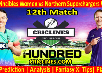 Today Match Prediction-Oval Invincibles Women vs Northern Superchargers Women-The Hundred Womens Competition 2024-12th Match-Who Will Win