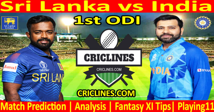 Today Match Prediction-SL vs IND-Dream11-1st ODI Match-2024-Who Will Win