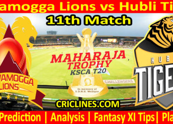 Today Match Prediction-SLS vs HTS-Dream11-Maharaja Trophy KSCA T20-2024-11th Match-Who Will Win