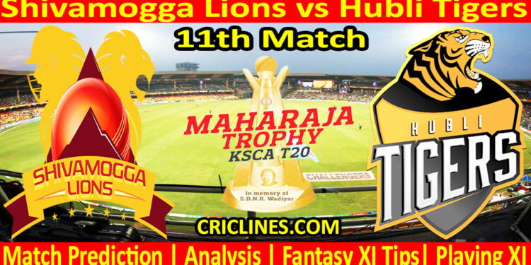 Today Match Prediction-SLS vs HTS-Dream11-Maharaja Trophy KSCA T20-2024-11th Match-Who Will Win
