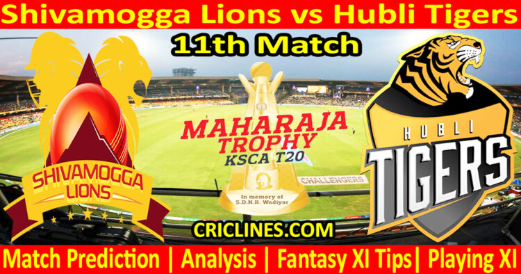 Today Match Prediction-SLS vs HTS-Dream11-Maharaja Trophy KSCA T20-2024-11th Match-Who Will Win