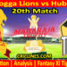 Today Match Prediction-SLS vs HTS-Dream11-Maharaja Trophy KSCA T20-2024-20th Match-Who Will Win