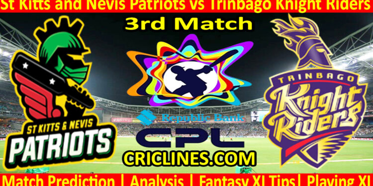Today Match Prediction-SNP vs TKR-CPL T20 2024-3rd Match-Who Will Win