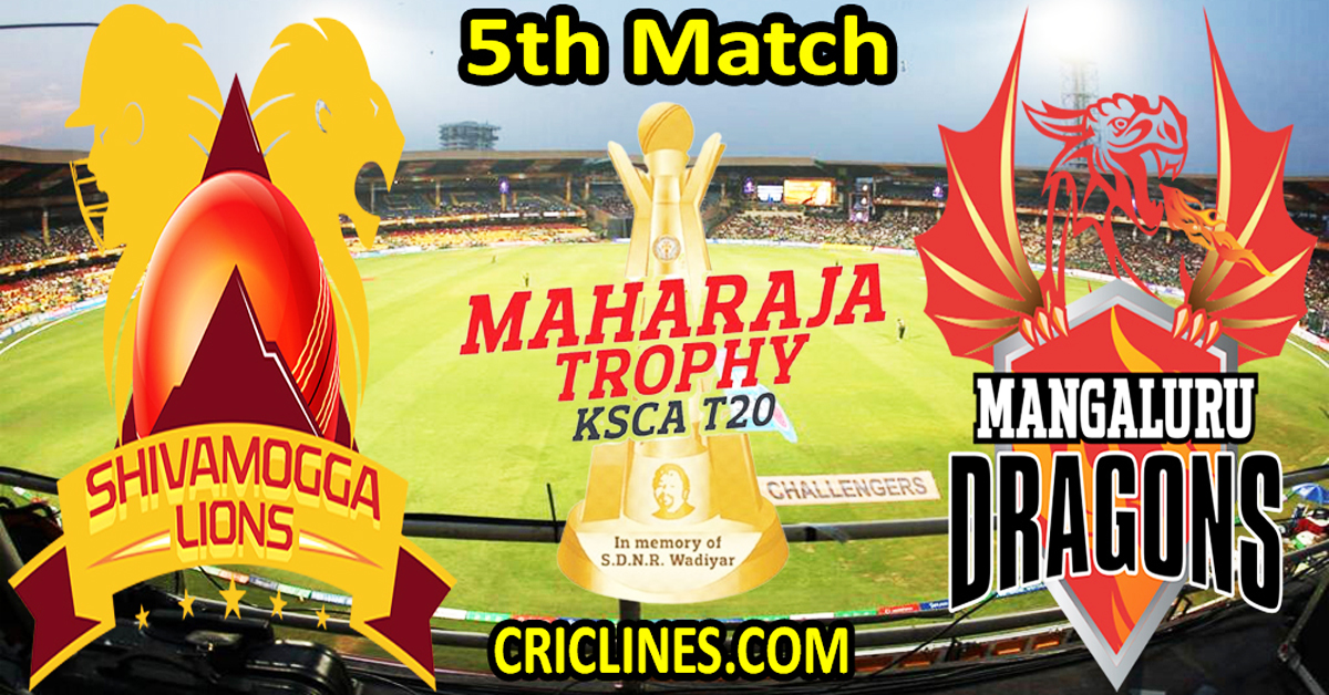 Right now Match Prediction-SLS vs MDS-Dream11-Maharaja Trophy KSCA T20-2024-Fifth Match-Who Will Win