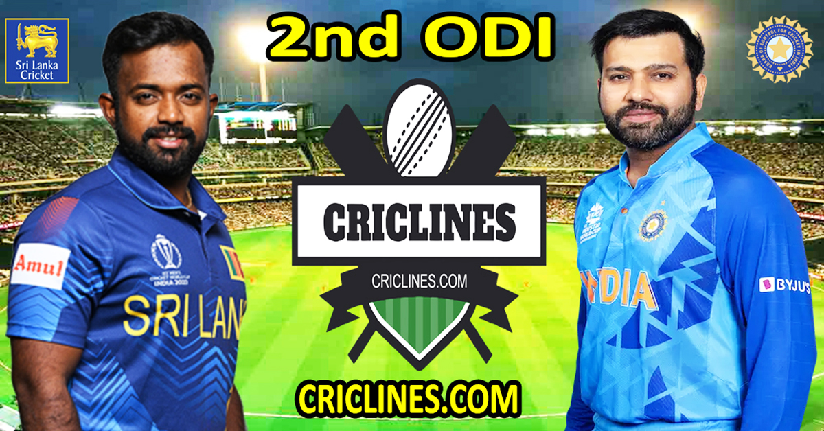 Today Match Prediction-Sri Lanka vs India-Dream11-2nd ODI Match-2024-Who Will Win