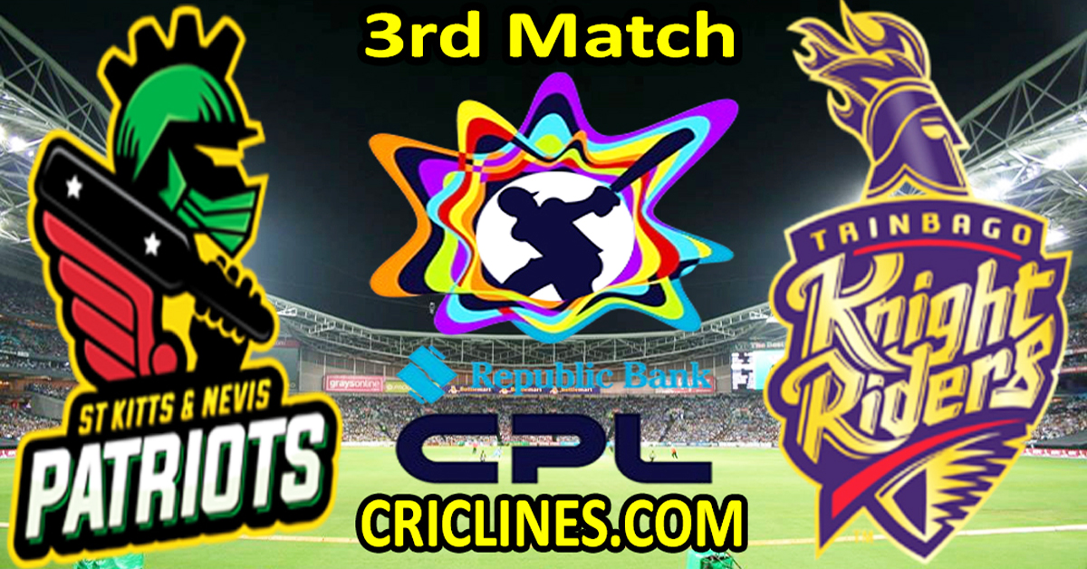 Right this moment Match Prediction-SNP vs TKR-CPL T20 2024-Third Match-Who Will Win