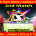 Today Match Prediction-TKRW vs BRSW-WCPL T20 2024-2nd Match-Who Will Win