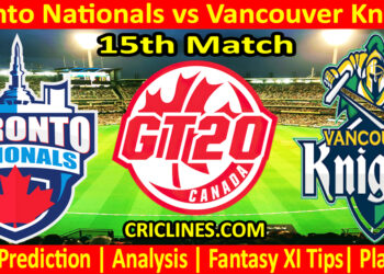 Today Match Prediction-TNS vs VKS-Dream11-GT20-2024-15th Match-Who Will Win