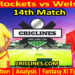 Today Match Prediction-TRS vs WFR-The Hundred League-2024-14th Match-Who Will Win