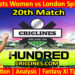 Today Match Prediction-Trent Rockets Women vs London Spirit Women-The Hundred Womens Competition 2024-20th Match-Who Will Win