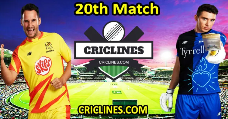 Today Match Prediction-Trent Rockets vs London Spirit-The Hundred League-2024-20th Match-Who Will Win