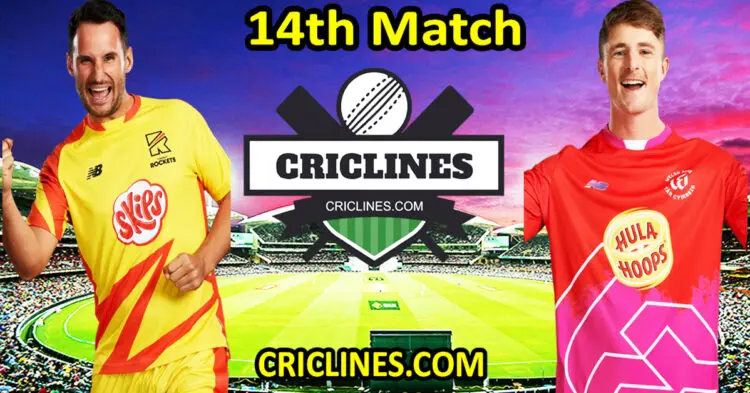Today Match Prediction-Trent Rockets vs Welsh Fire-The Hundred League-2024-14th Match-Who Will Win