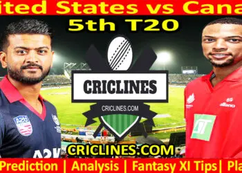 Today Match Prediction-USA vs CAN-Dream11-Netherlands T20 Tri-Series 2024-5th Match-Who Will Win