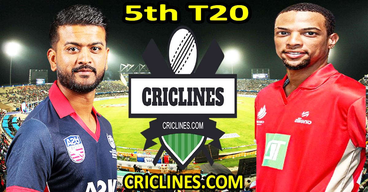 Today Match Prediction-United States vs Canada-Dream11-Netherlands T20 Tri-Series 2024-5th Match-Who Will Win