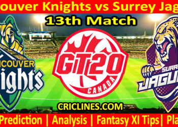 Today Match Prediction-VKS vs SJS-Dream11-GT20-2024-13th Match-Who Will Win