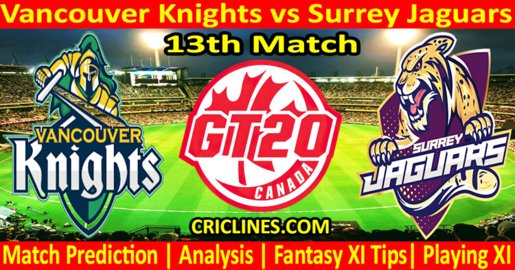 Today Match Prediction-VKS vs SJS-Dream11-GT20-2024-13th Match-Who Will Win