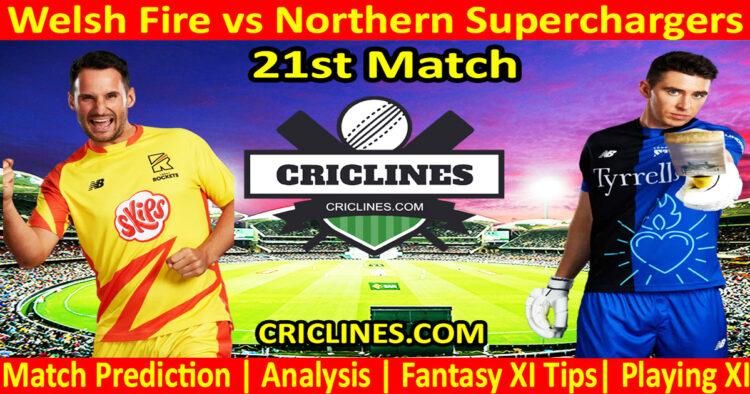 Today Match Prediction-WFR vs NSG-The Hundred League-2024-21st Match-Who Will Win