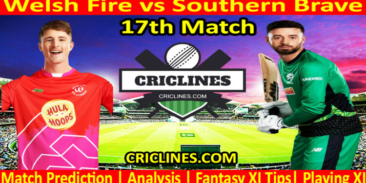 Today Match Prediction-WFR vs STB-The Hundred League-2024-17th Match-Who Will Win