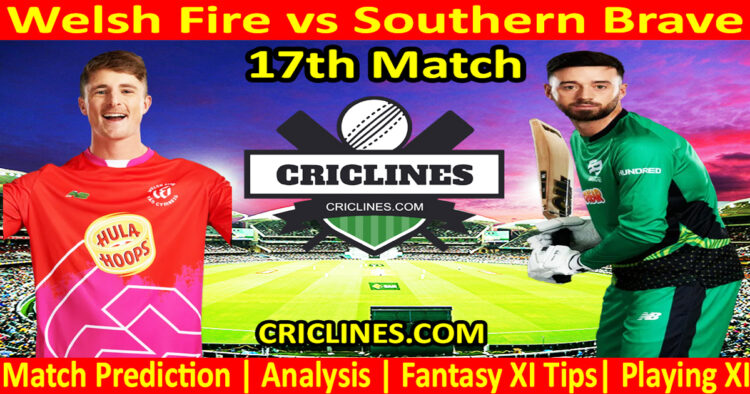 Today Match Prediction-WFR vs STB-The Hundred League-2024-17th Match-Who Will Win