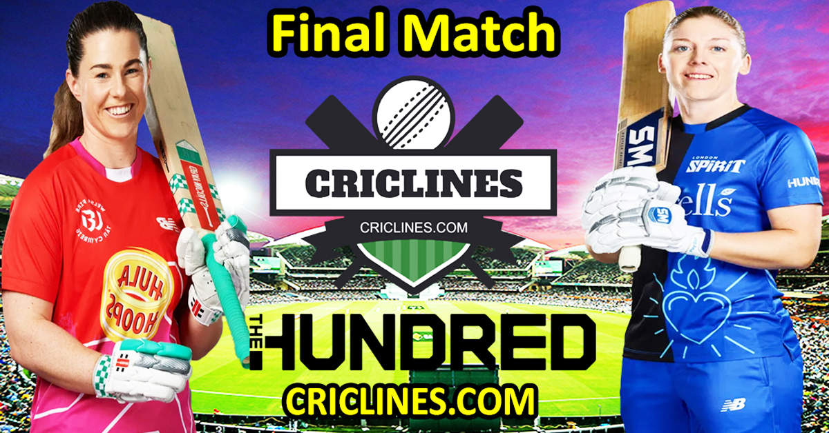 Today Match Prediction-WFRW vs LNSW-The Hundred Womens Competition 2024-Final Match-Who Will Win