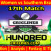 Today Match Prediction-Welsh Fire Women vs Southern Brave Women-The Hundred Womens Competition 2024-17th Match-Who Will Win