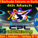 Today Match Prediction-ABF vs BRS-CPL T20 2024-4th Match-Who Will Win