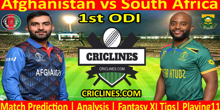 Today Match Prediction-AFG vs SA-Dream11-1st ODI Match-2024-Who Will Win