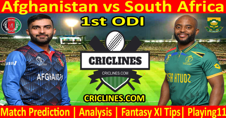 Today Match Prediction-AFG vs SA-Dream11-1st ODI Match-2024-Who Will Win