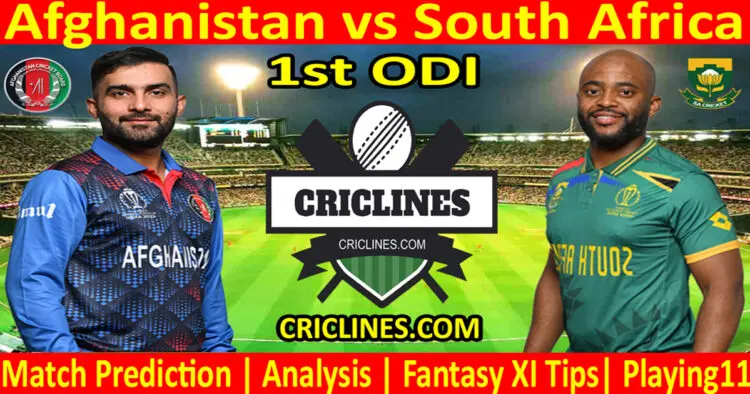 Today Match Prediction-AFG vs SA-Dream11-1st ODI Match-2024-Who Will Win