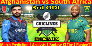 Today Match Prediction-AFG vs SA-Dream11-3rd ODI Match-2024-Who Will Win