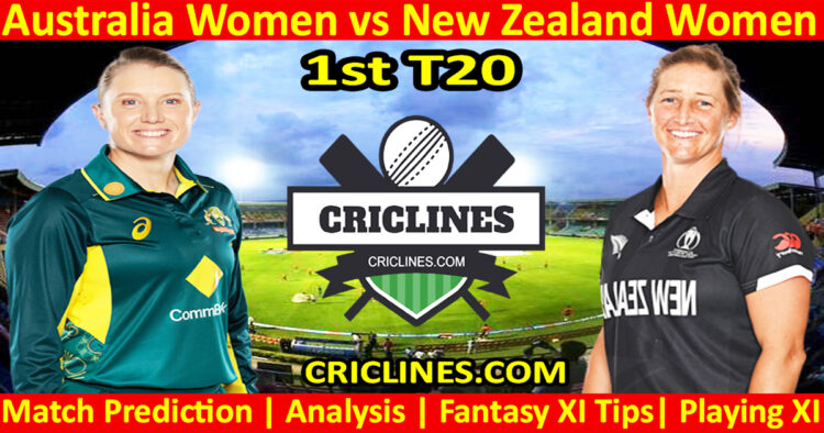 Today Match Prediction-AUSW vs NZLW-Dream11-1st T20 2024-Who Will Win