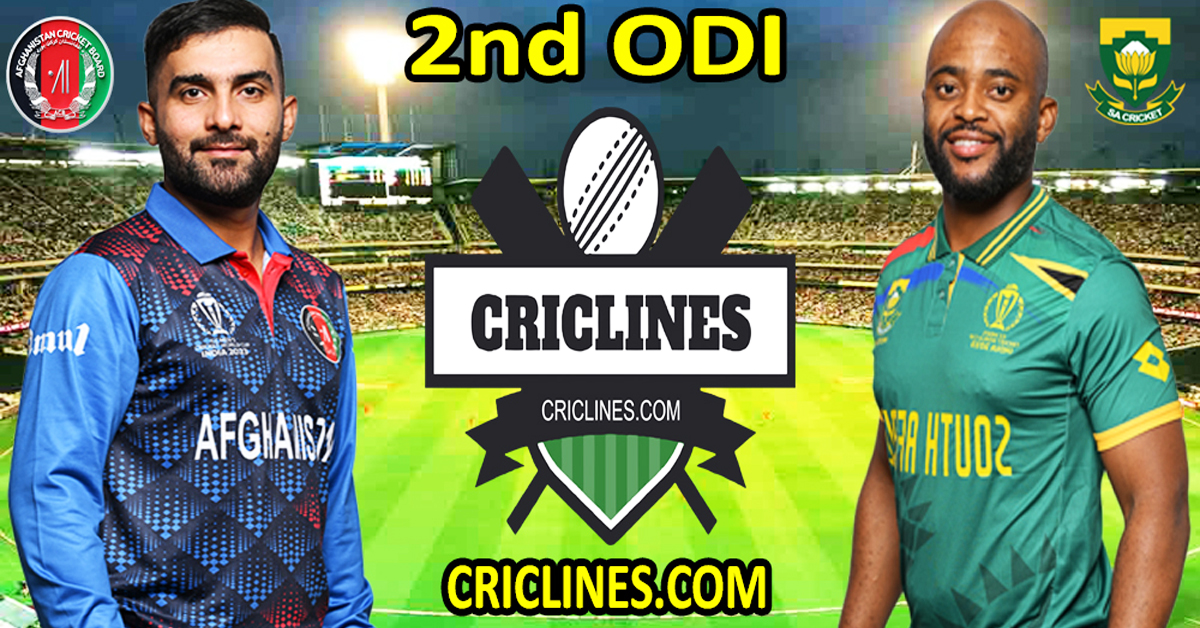 Today Match Prediction-Afghanistan vs South Africa-Dream11-2nd ODI Match-2024-Who Will Win