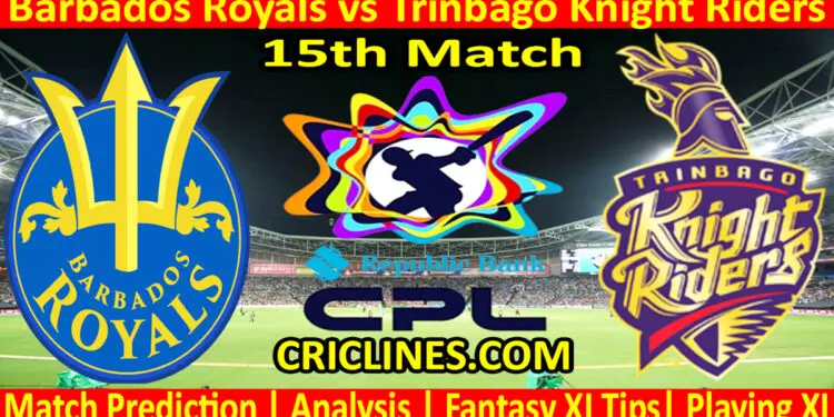 Today Match Prediction-BRS vs TKR-CPL T20 2024-15th Match-Who Will Win