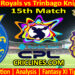 Today Match Prediction-BRS vs TKR-CPL T20 2024-15th Match-Who Will Win