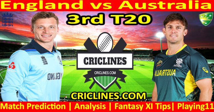 Today Match Prediction-ENG vs AUS-Dream11-3rd T20 2024-Who Will Win