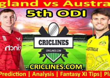 Today Match Prediction-ENG vs AUS-Dream11-5th ODI 2024-Who Will Win