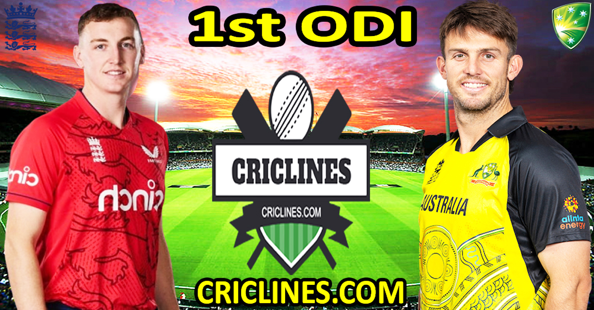 Today Match Prediction-England vs Australia-Dream11-1st ODI 2024-Who Will Win