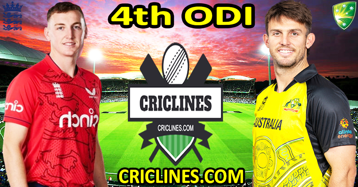 Today Match Prediction-England vs Australia-Dream11-4th ODI 2024-Who Will Win