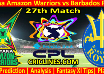 Today Match Prediction-GAW vs BRS-CPL T20 2024-27th Match-Who Will Win