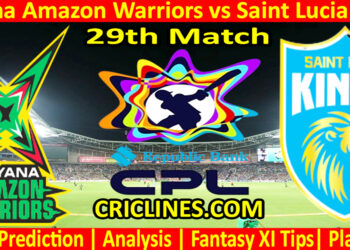 Today Match Prediction-GAW vs SLK-CPL T20 2024-29th Match-Who Will Win