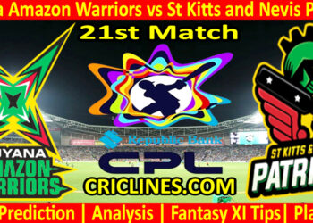 Today Match Prediction-GAW vs SNP-CPL T20 2024-21st Match-Who Will Win