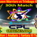 Today Match Prediction-GAW vs TKR-CPL T20 2024-30th Match-Who Will Win