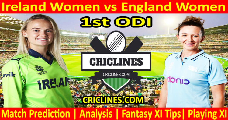 Today Match Prediction-IREW vs ENGW-Dream11-1st ODI 2024-Who Will Win