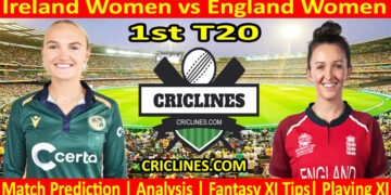 Today Match Prediction-IREW vs ENGW-Dream11-1st T20 2024-Who Will Win