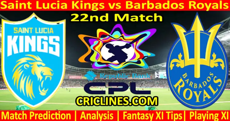 Today Match Prediction-SLK vs BRS-CPL T20 2024-22nd Match-Who Will Win