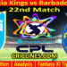 Today Match Prediction-SLK vs BRS-CPL T20 2024-22nd Match-Who Will Win