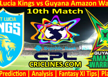 Today Match Prediction-SLK vs GAW-CPL T20 2024-10th Match-Who Will Win