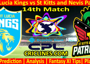 Today Match Prediction-SLK vs SNP-CPL T20 2024-14th Match-Who Will Win